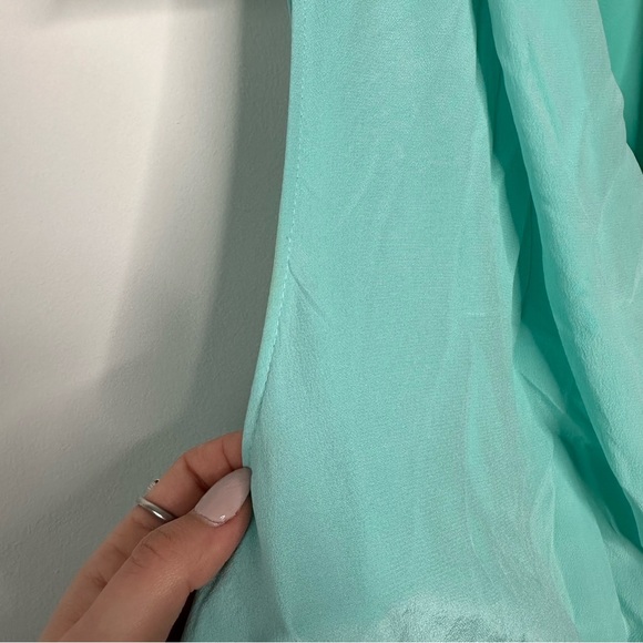 WILFRED Aritzia Sabine Dress Tiffany Blue/Turquoise - Picture 7 of 12